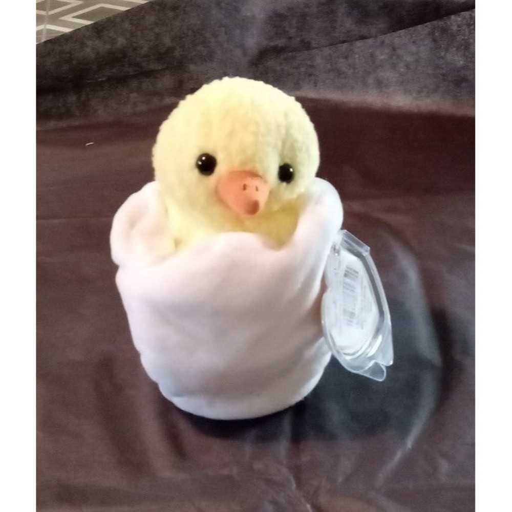 Ty Beanie Babies Eggbert The Baby Chick